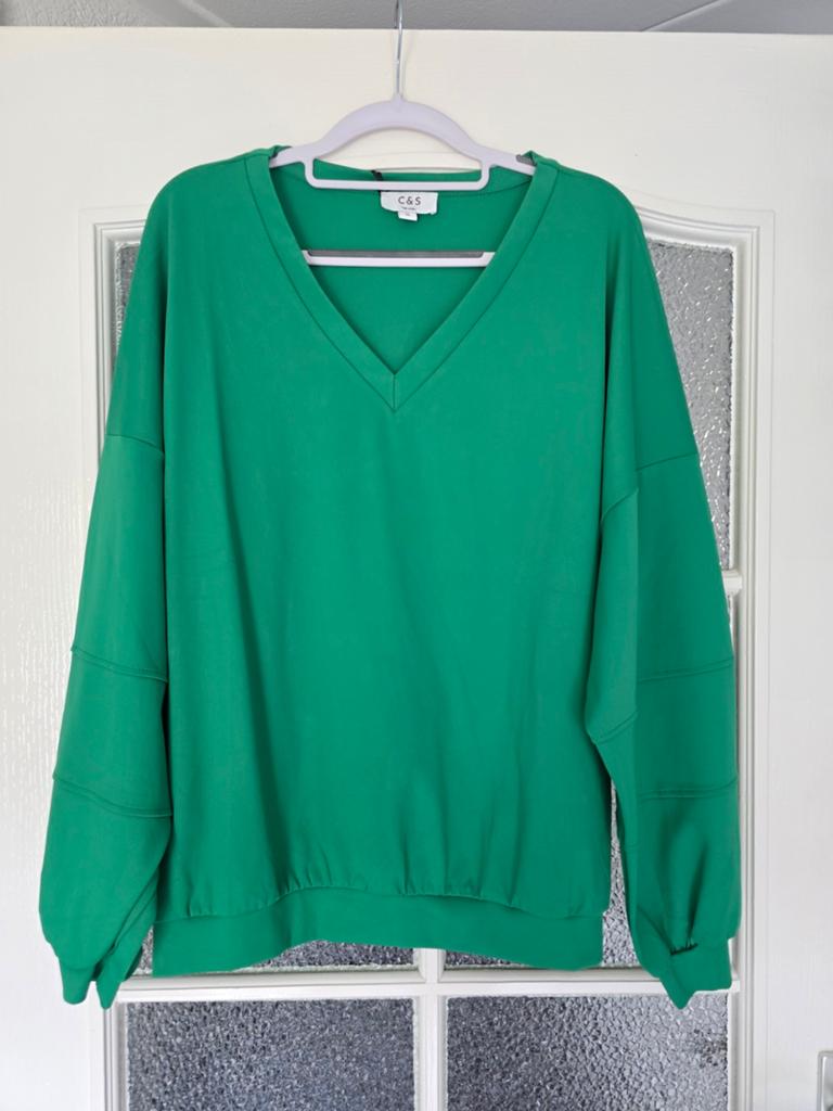 Nieuw c&s the label trui travel groen xl, Ophalen of Verzenden, Nieuw, Maat 46/48 (XL) of groter, Groen