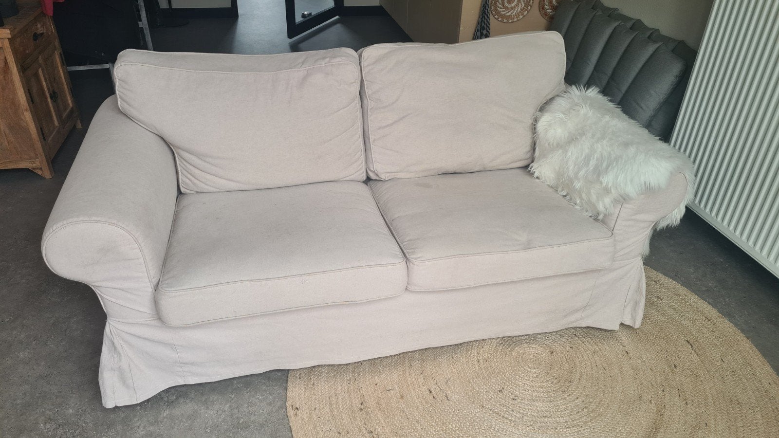 Ikea Ektorp 2-zitsbank, Ophalen, Gebruikt, Tweepersoons, 75 tot 100 cm