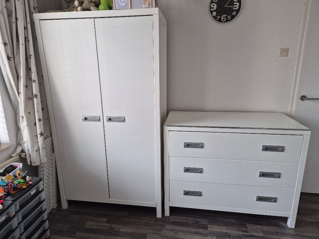 Witte kast, Ophalen, Gebruikt, 50 tot 70 cm, 100 cm of meer