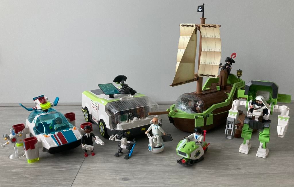 Playmobil van Super 4 zgan 6 complete sets, Ophalen, Zo goed als nieuw
