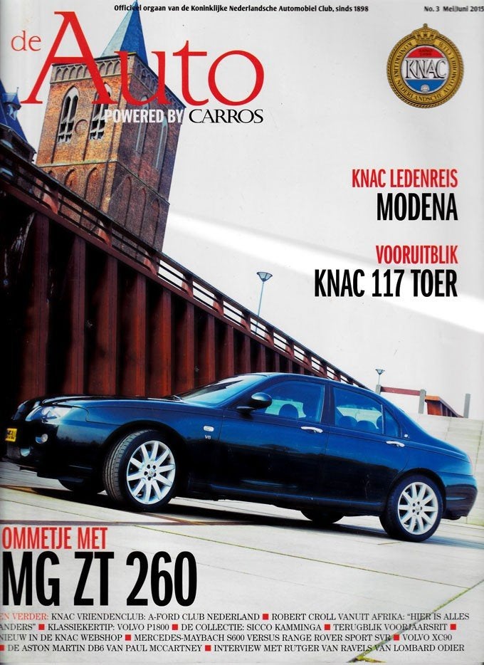 De Auto 3 2015 : MG ZT 260 - Jaguar F Type - Volvo XC90 T8, Ophalen of Verzenden, Gelezen, Algemeen