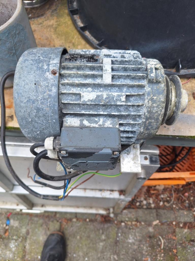 Elektromotor, Ophalen, Gebruikt, Elektromotor, 1400 tot 1800 rpm