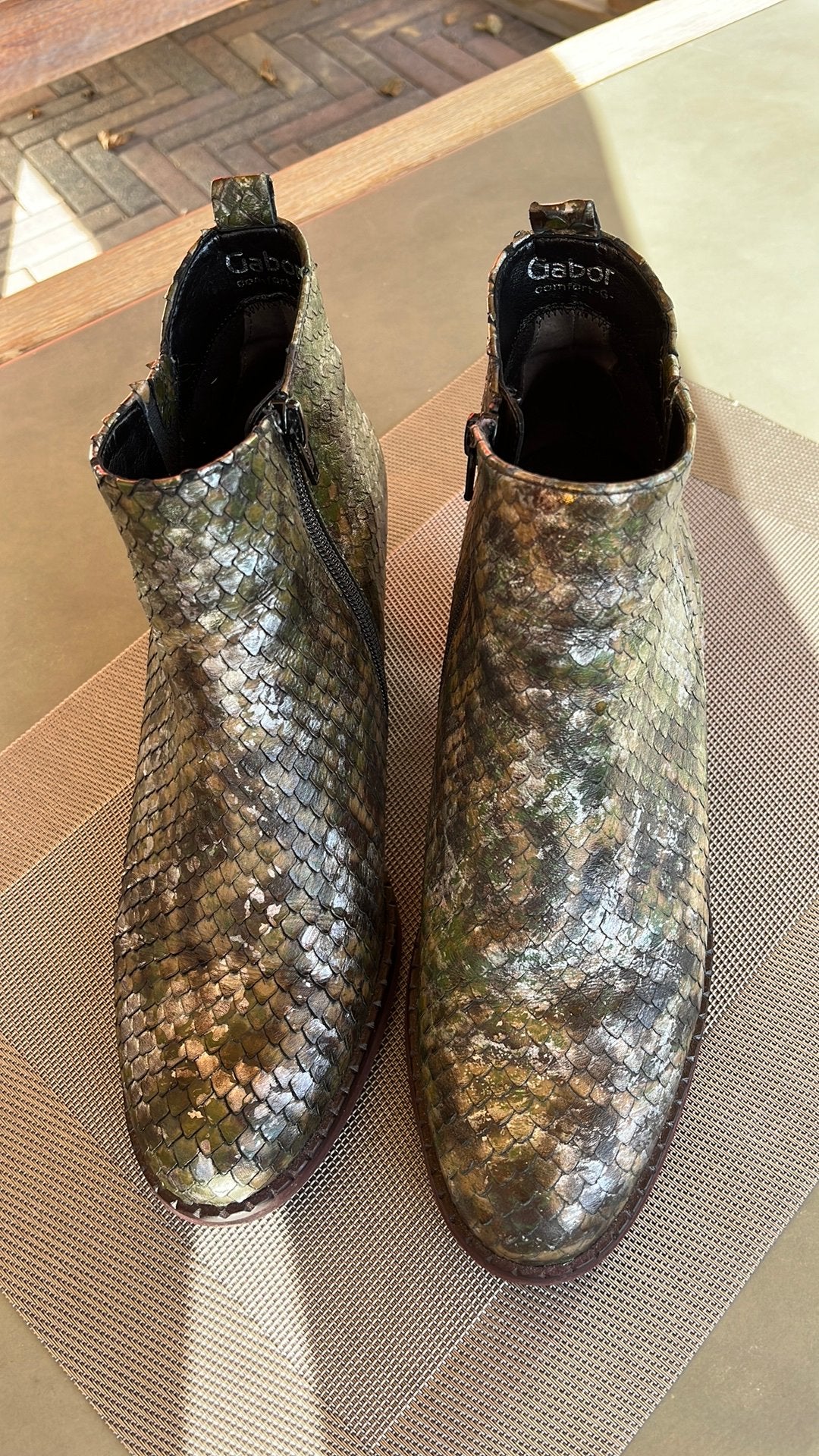 Gabor dames leren schoenen maat 42 (8) - Zo goed als nieuw, Ophalen of Verzenden, Zo goed als nieuw, Overige kleuren, Lage of Enkellaarzen