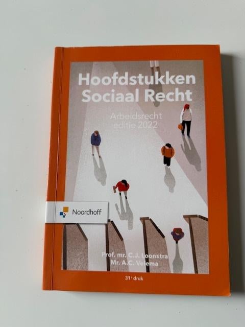 Hoofdstukken Sociaal Recht, Boeken, Verzenden, Alpha, Zo goed als nieuw, HBO