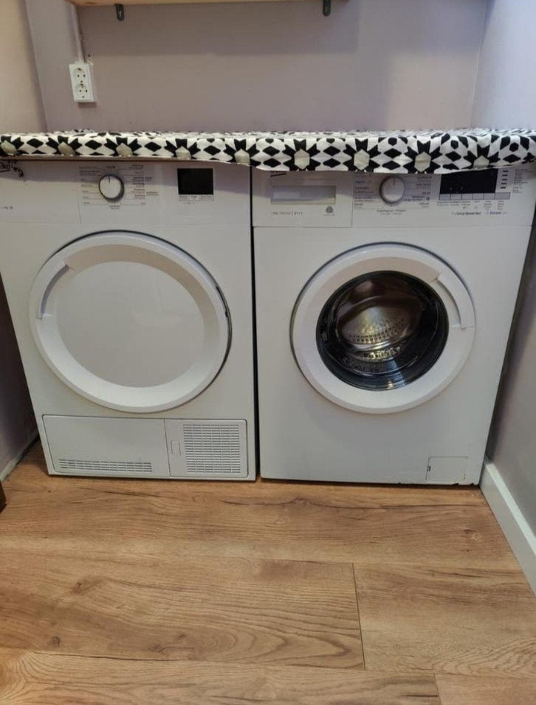 Beko Wasmachine 8kg, Ophalen, 1200 tot 1600 toeren, 8 tot 10 kg, Zo goed als nieuw