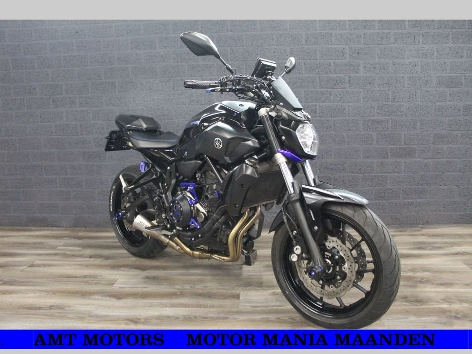 YAMAHA MT 07 ABS (bj 2017) 35,444 km SC-Project 35KW A2 mog., 2 cilinders, Bedrijf, Onbekend, YAMAHA