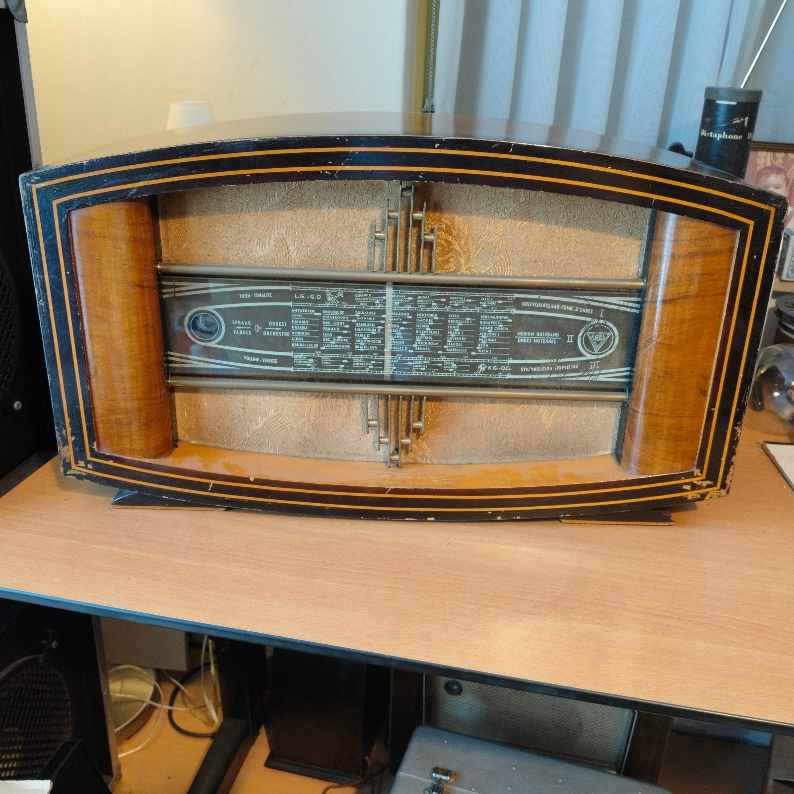 Arel Radio België jaren '50 - Vintage buizenradio, Ophalen
