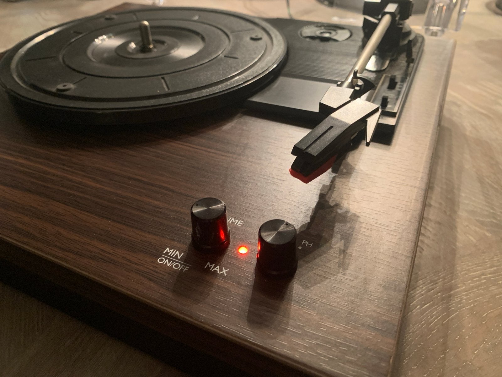 Platenspeler met Bluetooth - RCA uitgang &  nieuwstaat, Overige merken, Automatisch, Ophalen of Verzenden, Zo goed als nieuw