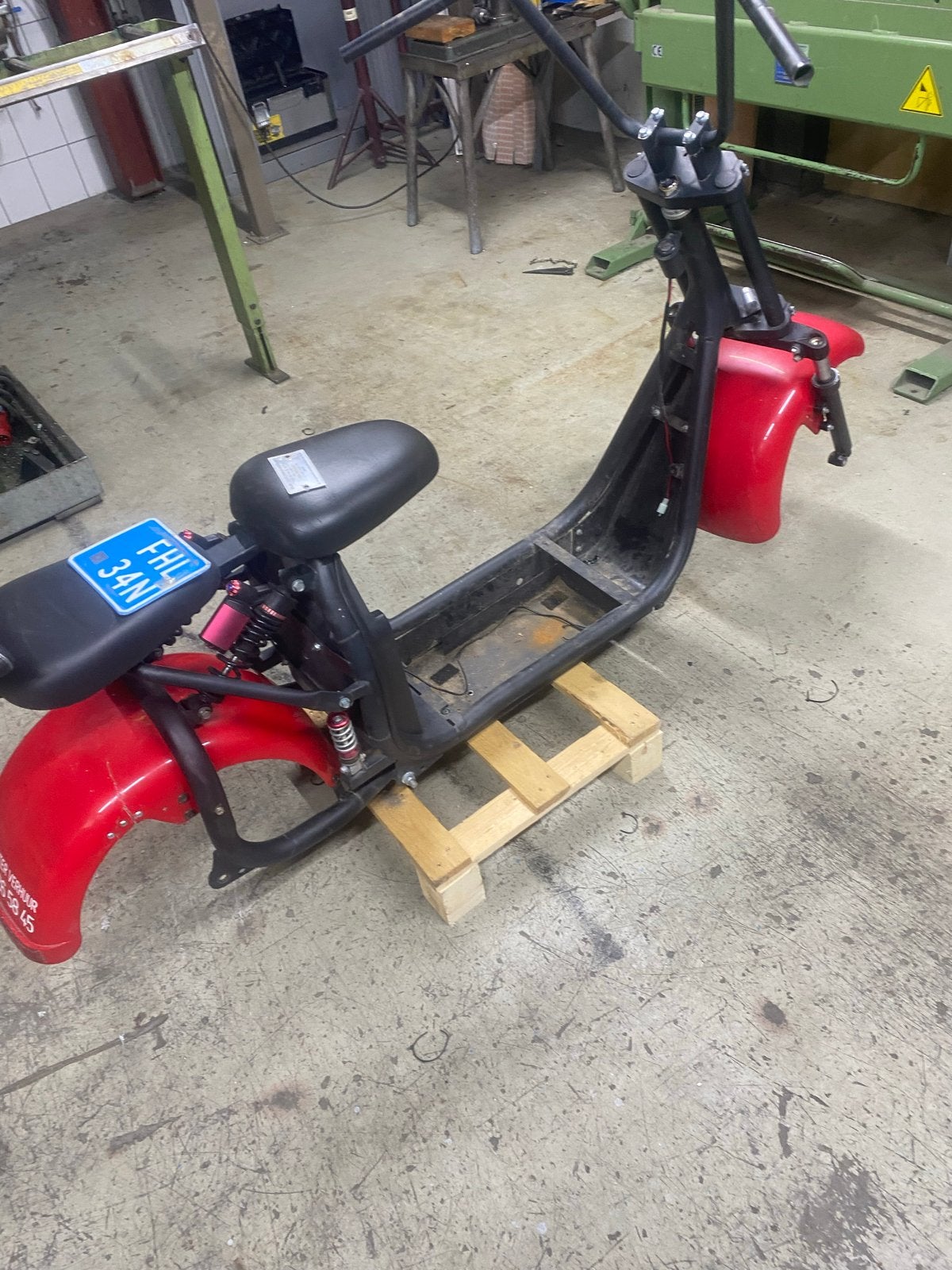 City Coco frame met kenteken - Ideaal voor project, Ophalen, Gebruikt, Frame, Overige merken