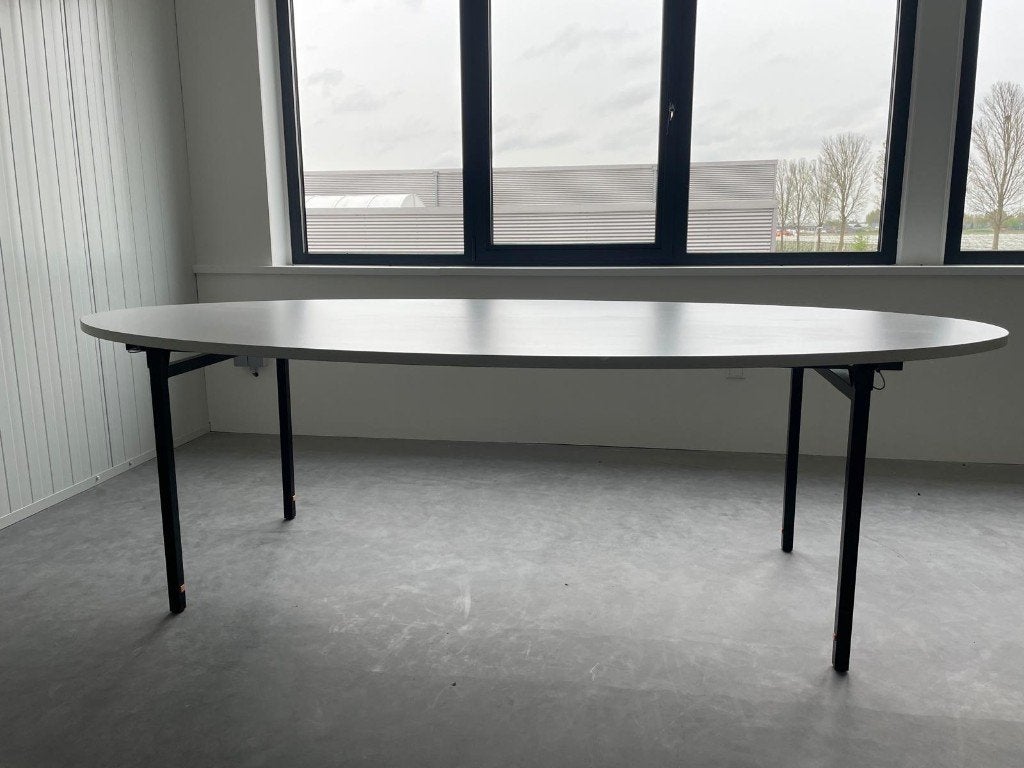 Partij inklapbare tafelonderstellen - Zwart metaal, Tafelpoot, Onbekend, Nieuw, Modern, Praktisch