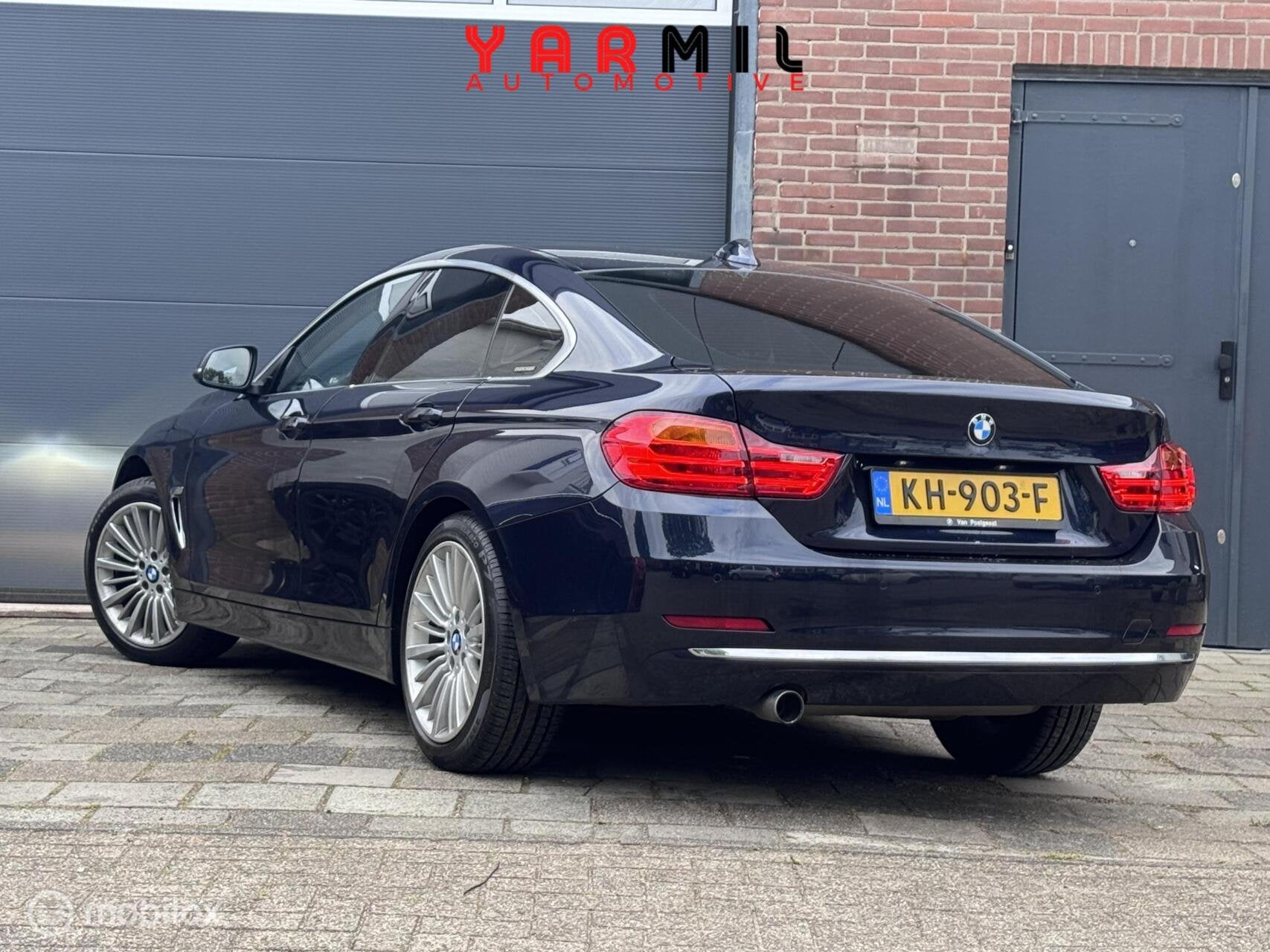 BMW 4-serie Gran Coupé 418i Centennial High Executive AIRCO, Auto's, Automaat, Gebruikt, Euro 6, Blauw