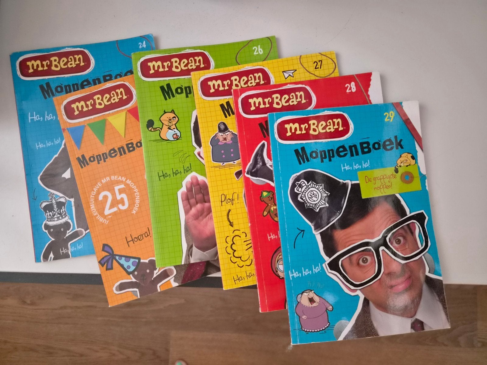 Mr. Bean Moppenboeken -  6 stuks, Boeken, Ophalen of Verzenden, Gelezen, Mr. Bean, Fictie algemeen