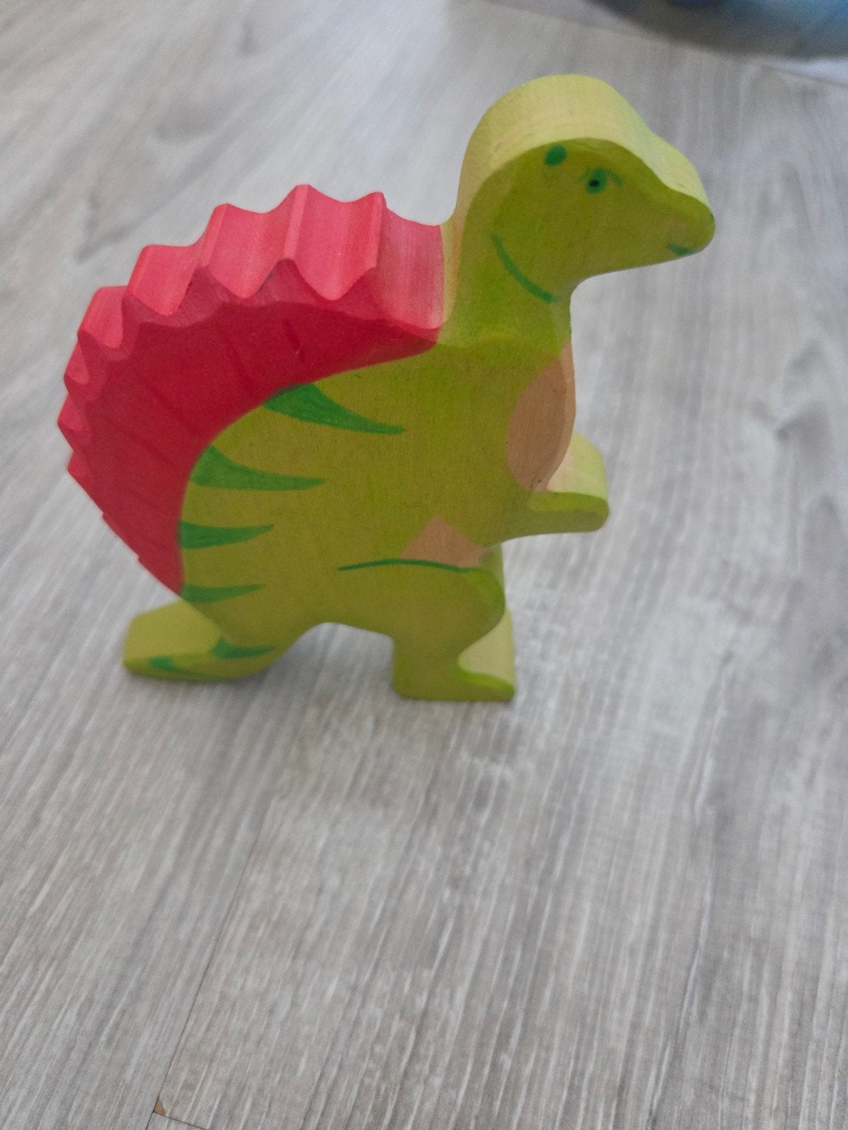 Holztiger houten dinosaurus Spinosaurus, Ophalen, Zo goed als nieuw, Overige typen