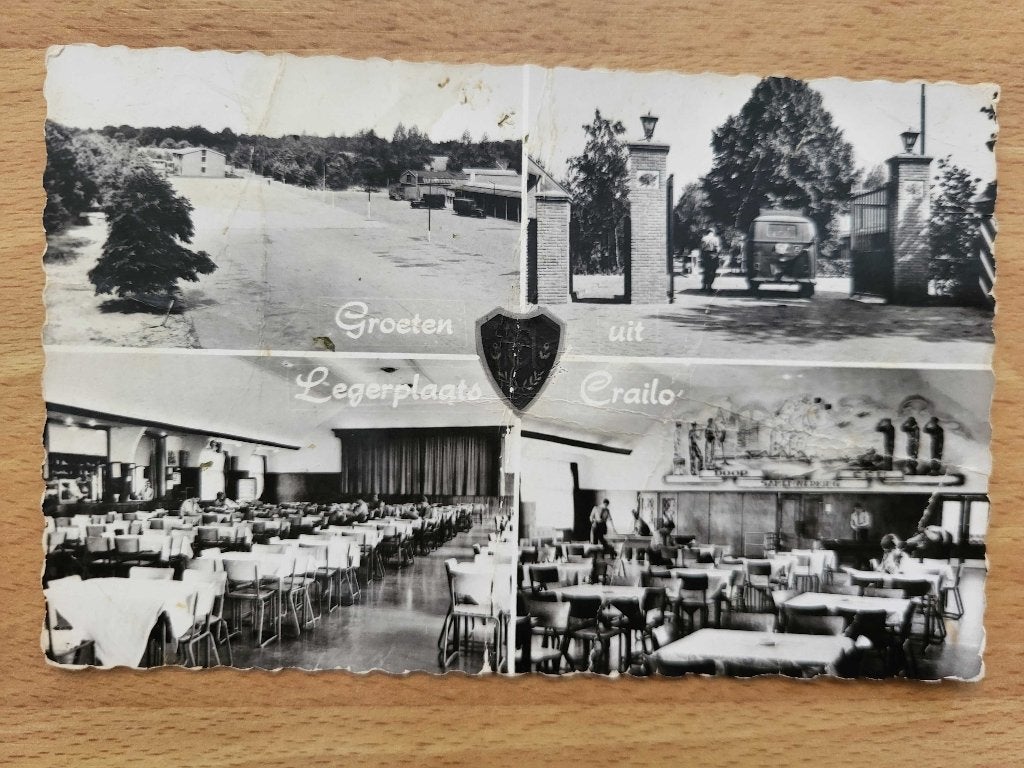 ansicht LAREN Kamp Crailoo Kazerne Militair, Ophalen of Verzenden, Voor 1920, Noord-Holland