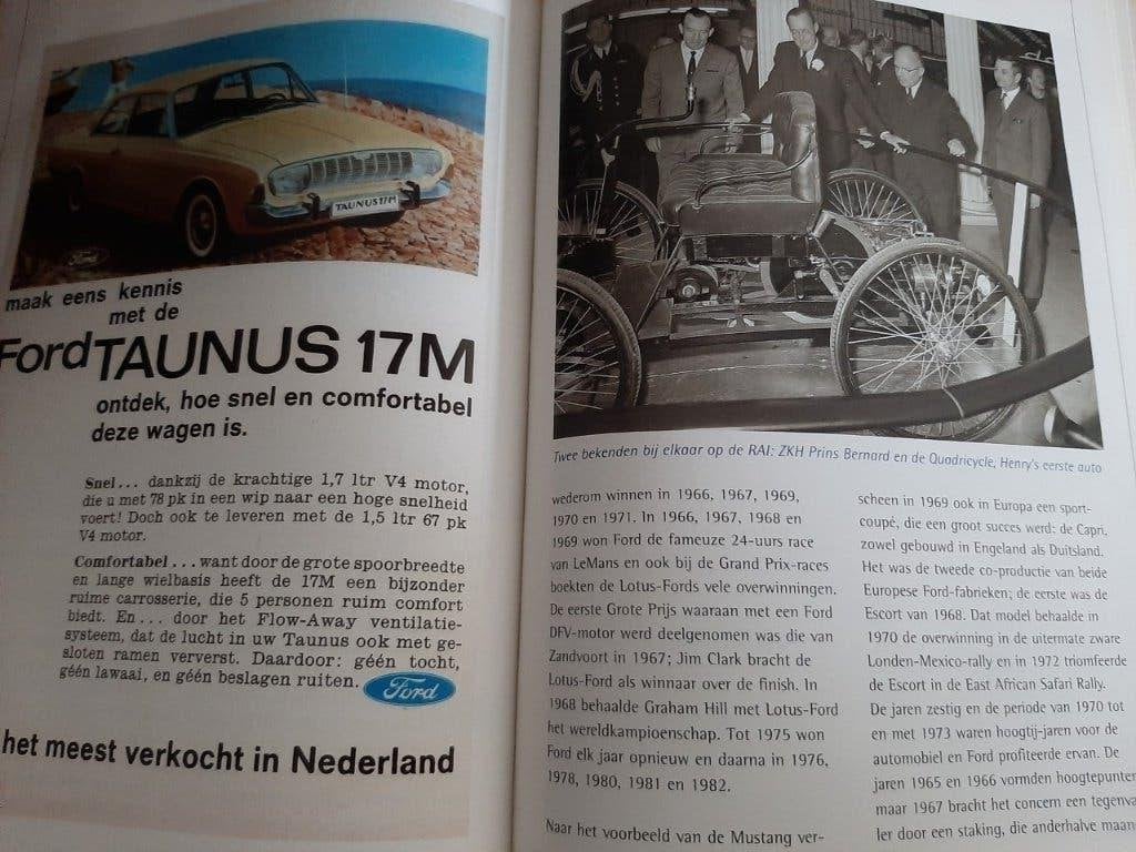 FORD in NEDERLAND 1924-1999, Verzamelen, Ophalen, Zo goed als nieuw, Auto's