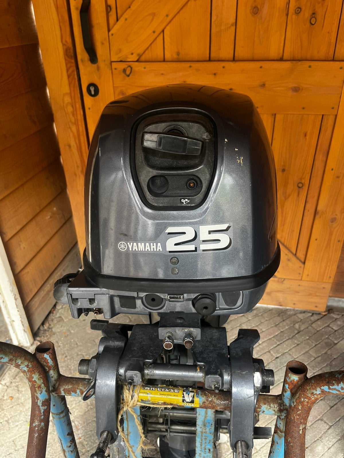 25 pk 4 takt AMH yamaha buitenboord motor, afstandbediend, Ophalen, 10 tot 30 pk, Gebruikt, Viertaktmotor