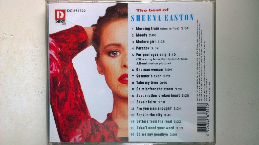 Sheena Easton - The Best Of, Ophalen of Verzenden, Zo goed als nieuw