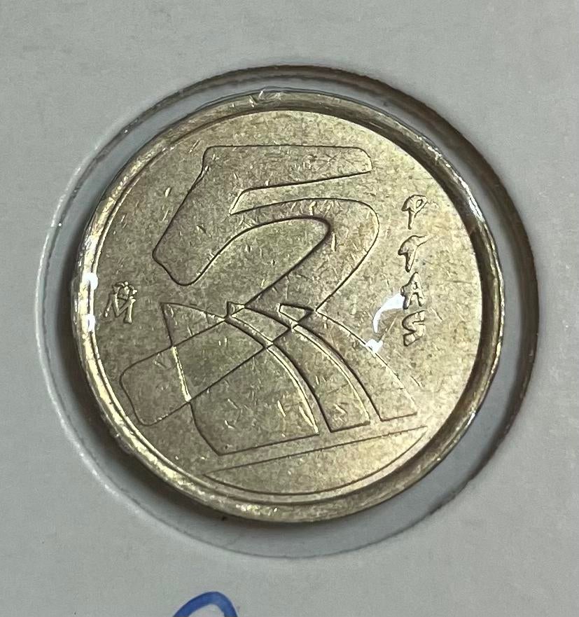 5 pesetas Spanje 1998, Ophalen of Verzenden