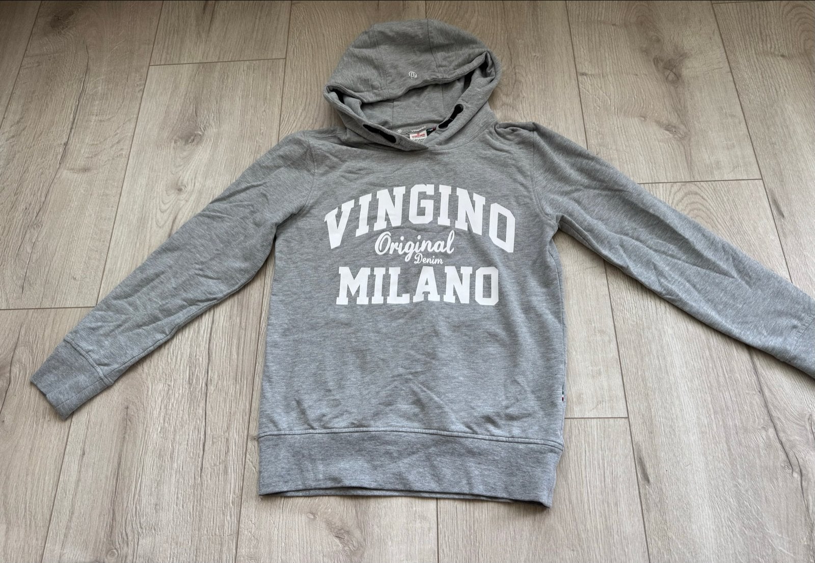 Vingino Hoodie Grijs Maat 152 - Zo goed als nieuw, Ophalen of Verzenden, Zo goed als nieuw, Jongen of Meisje, Trui of Vest