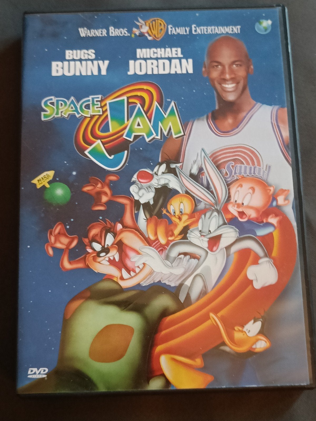 Space Jam DVD - Bugs Bunny & Michael Jordan, Cd's en Dvd's, Ophalen of Verzenden