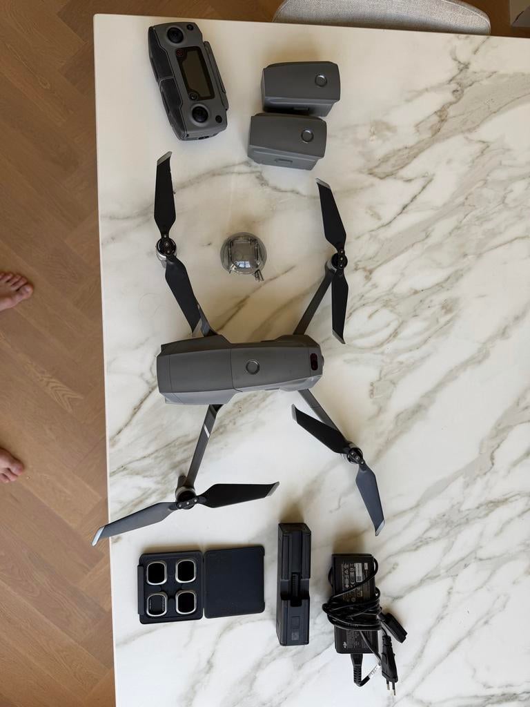 DJI Mavic 2 Pro drone met extra accu's en accessoires, Extra accu('s), 5 tot 10 kilometer, Zo goed als nieuw, DJI