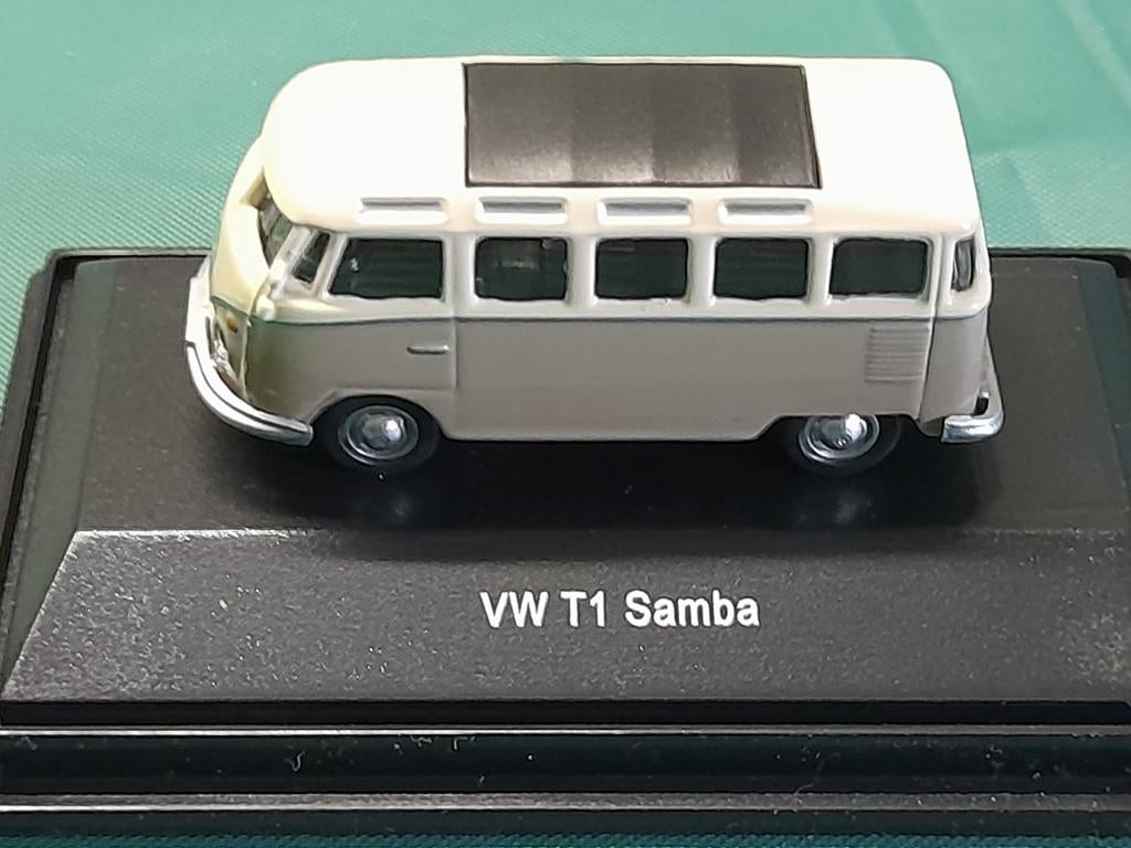 VW T1 Samba modelauto - Gedetailleerd schaalmodel, Ophalen of Verzenden, Zo goed als nieuw, Bus of Vrachtwagen, Overige merken
