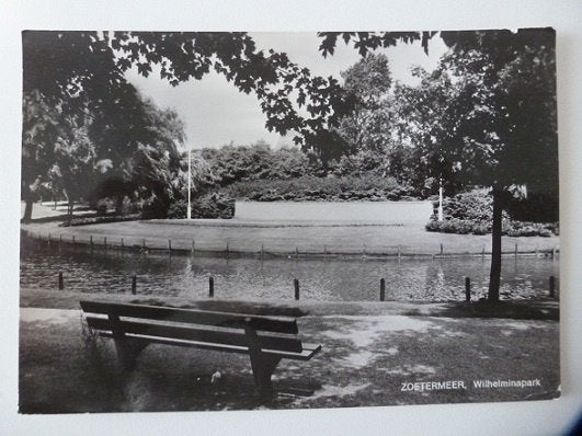 ZOETERMEER Wilhelminapark, Verzamelen, Ansichtkaarten | Nederland, Ophalen, 1960 tot 1980, Gelopen, Zuid-Holland