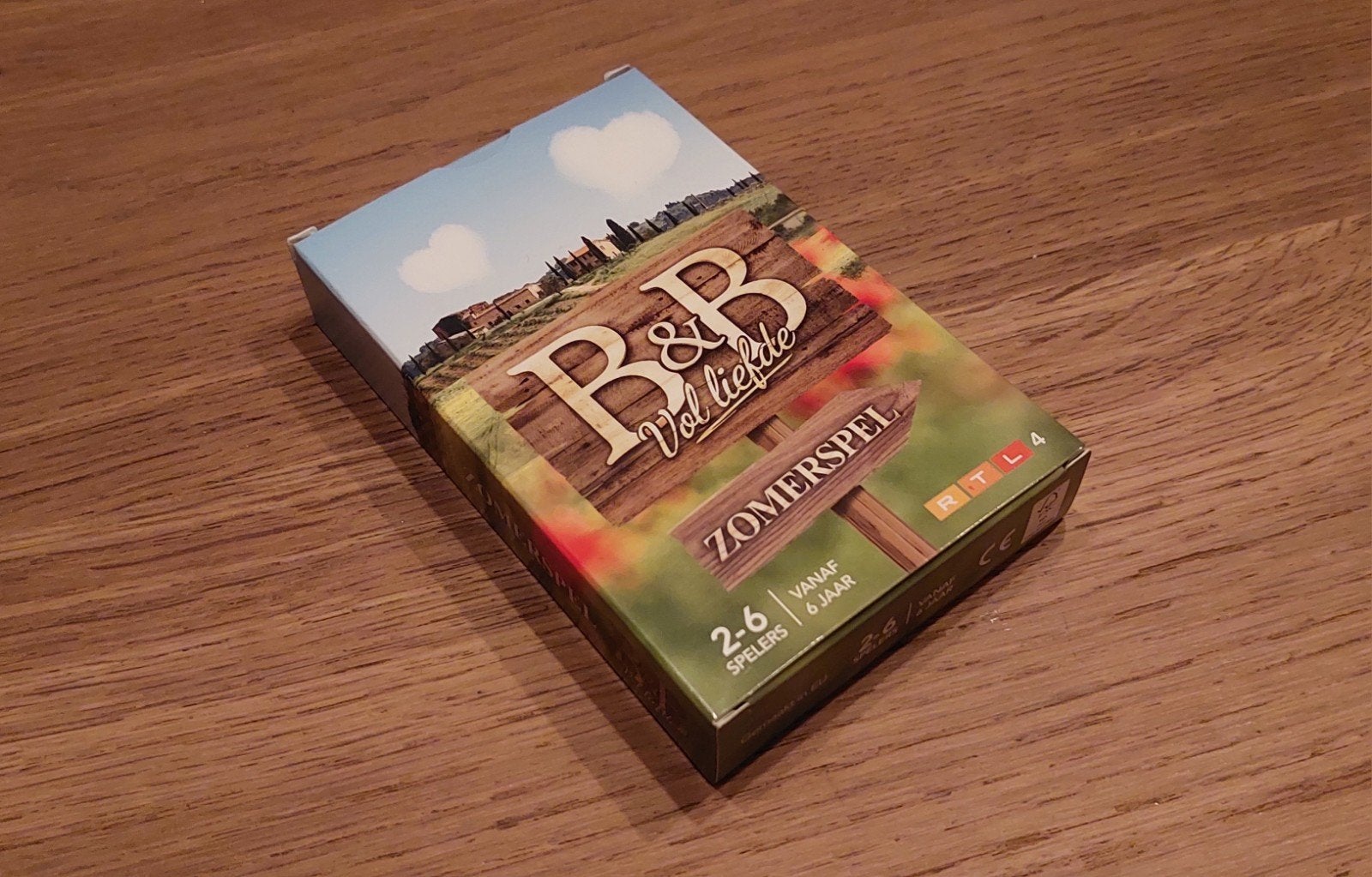 B&B Vol Liefde Zomerspel Kwartetspel RTL 4, Ophalen of Verzenden, Zo goed als nieuw