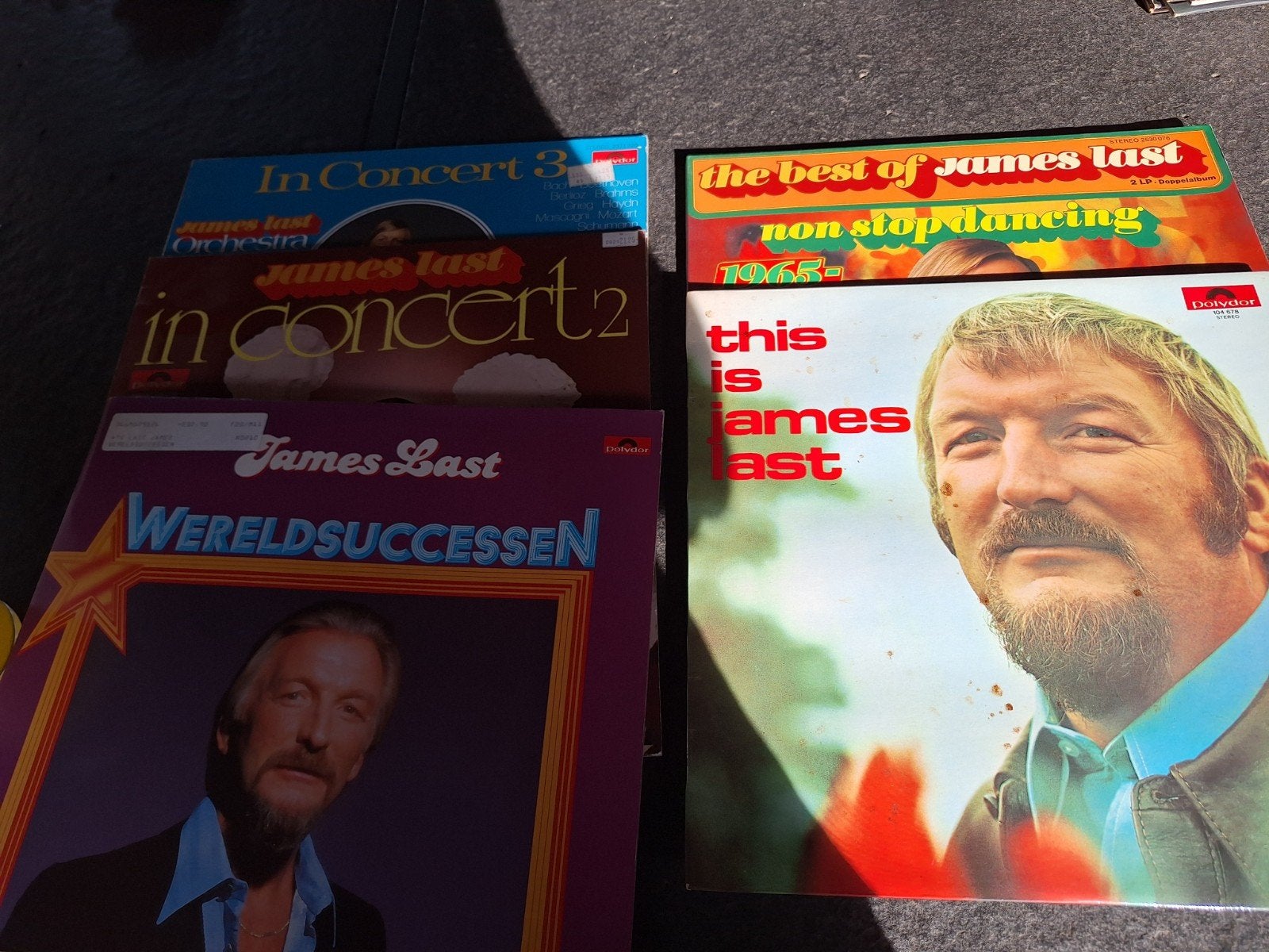 5x lps james last, Cd's en Dvd's, Ophalen of Verzenden, Zo goed als nieuw, 12 inch