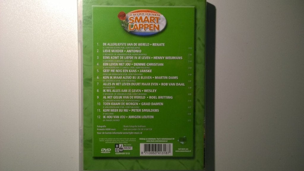 De Mooiste Hollandse Smartlappen (DVD), Alle leeftijden, Ophalen of Verzenden, Zo goed als nieuw, Muziek en Concerten