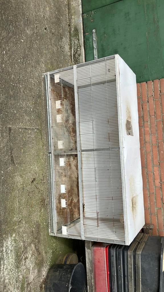 Vogel opfok kooi, Dieren en Toebehoren, Ophalen of Verzenden, Zo goed als nieuw, Hout, Vogelkooi