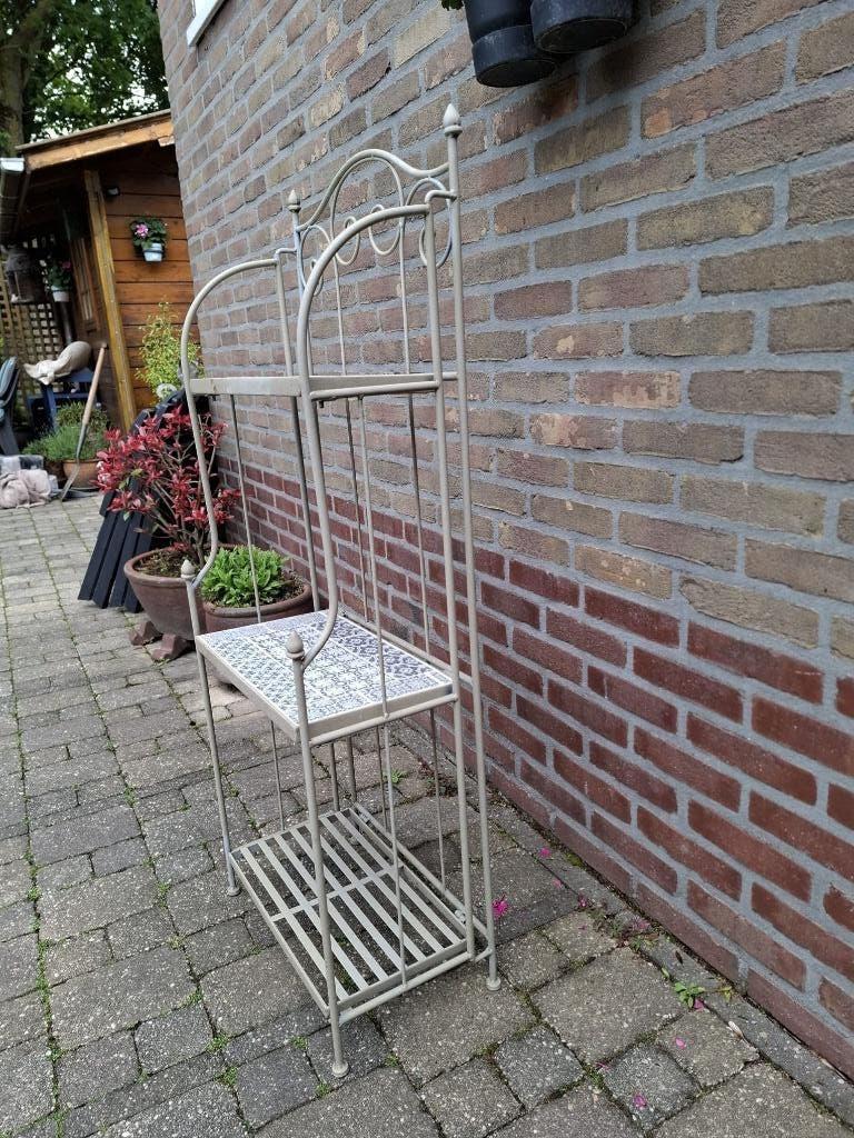 bloemen / accessoires rek, Tuin en Terras, Ophalen, Gebruikt