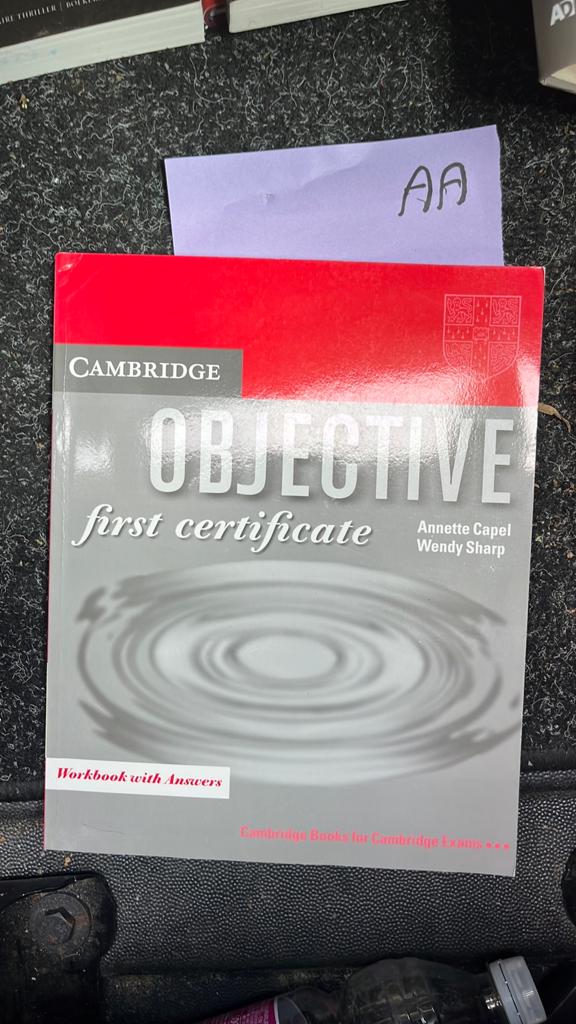 Cambridge Objective First Certificate Workbook with Answers, Boeken, Ophalen of Verzenden, Alpha, Zo goed als nieuw, HBO