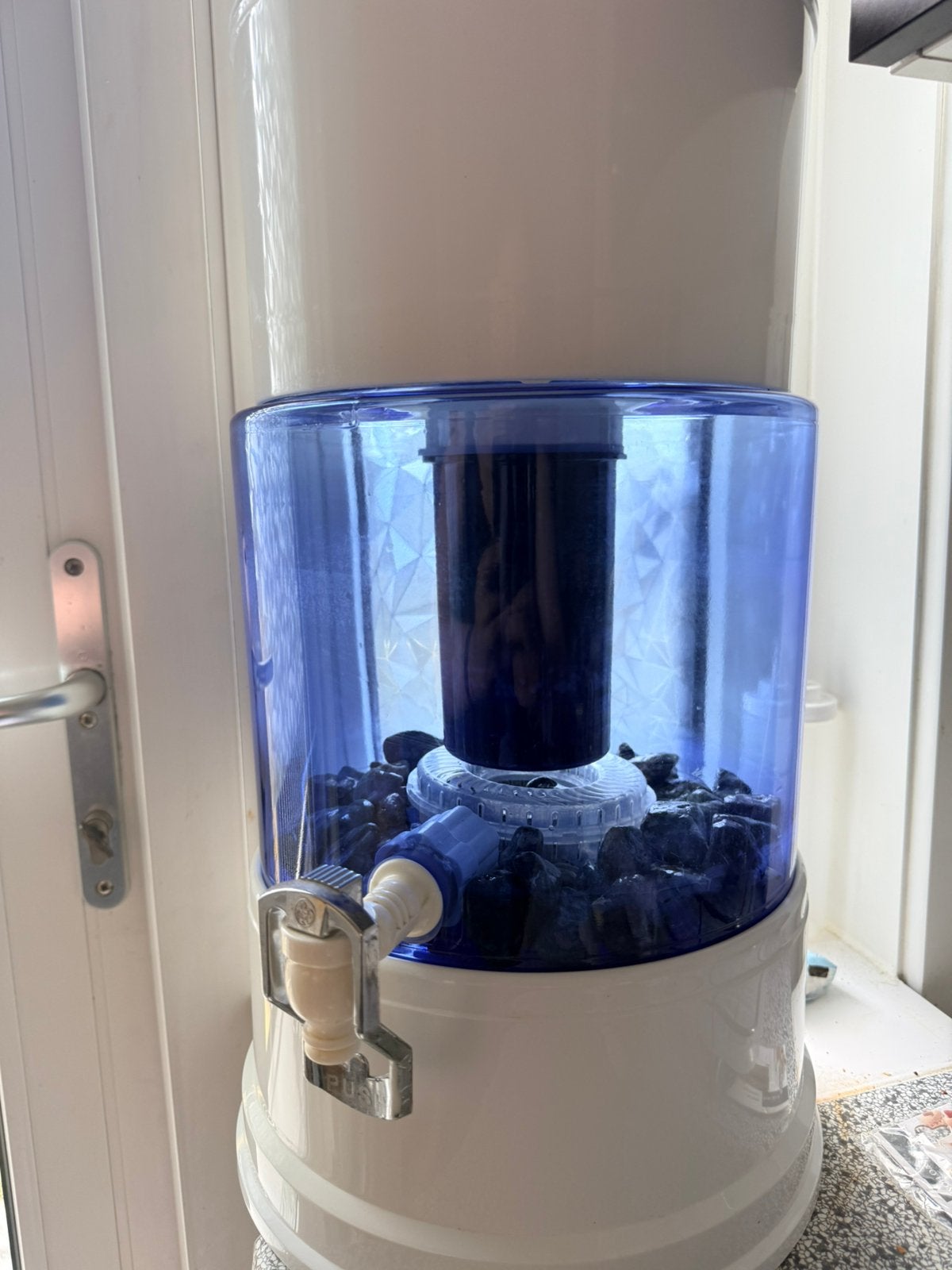Aqualine Waterfilter 12 Liter Glas, Ophalen of Verzenden, Gebruikt
