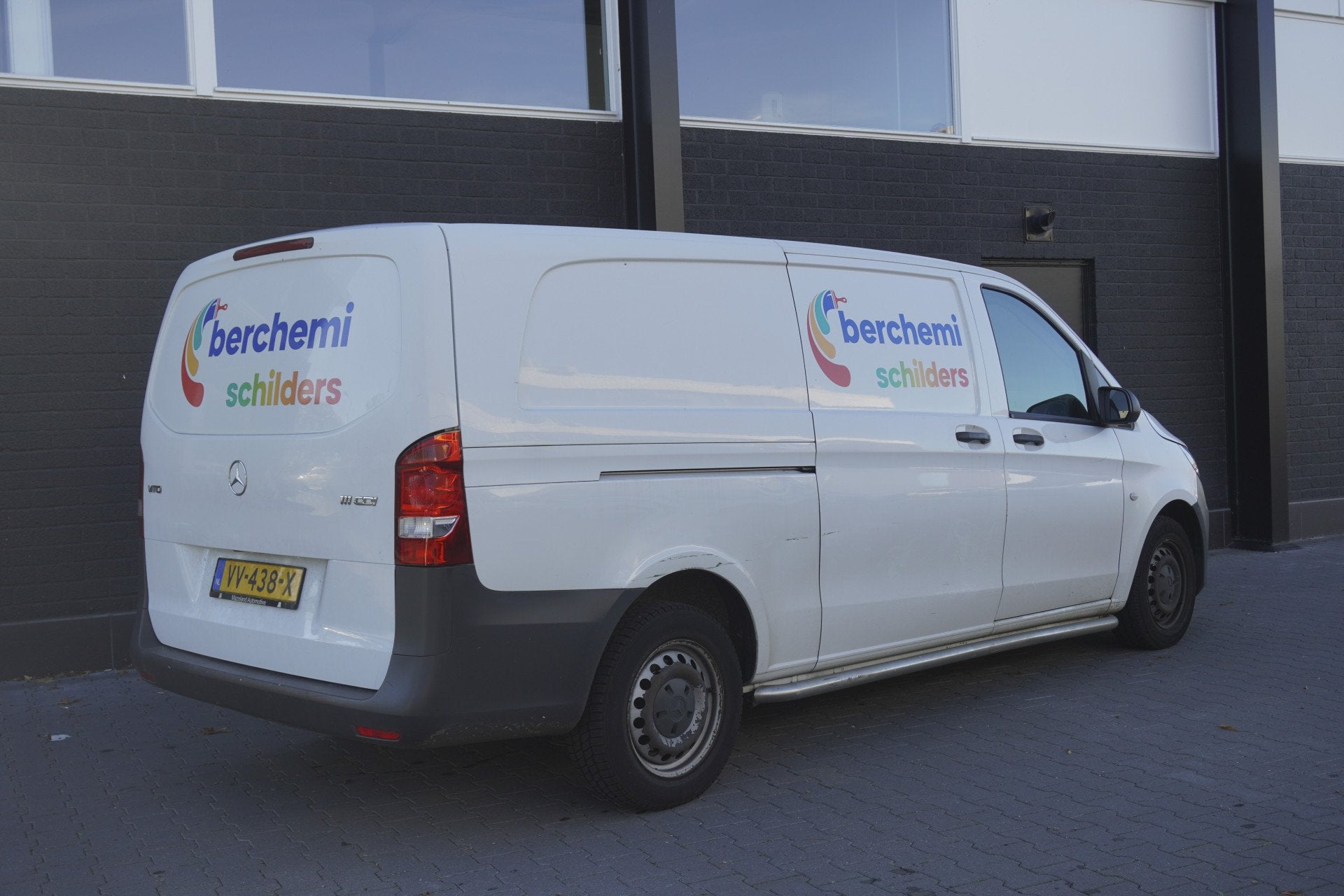 Mercedes-Benz Vito 111 CDI Extra Lang - Airco - Camera - Rad, Auto's, Voorwielaandrijving, Stof, Gebruikt, Zwart