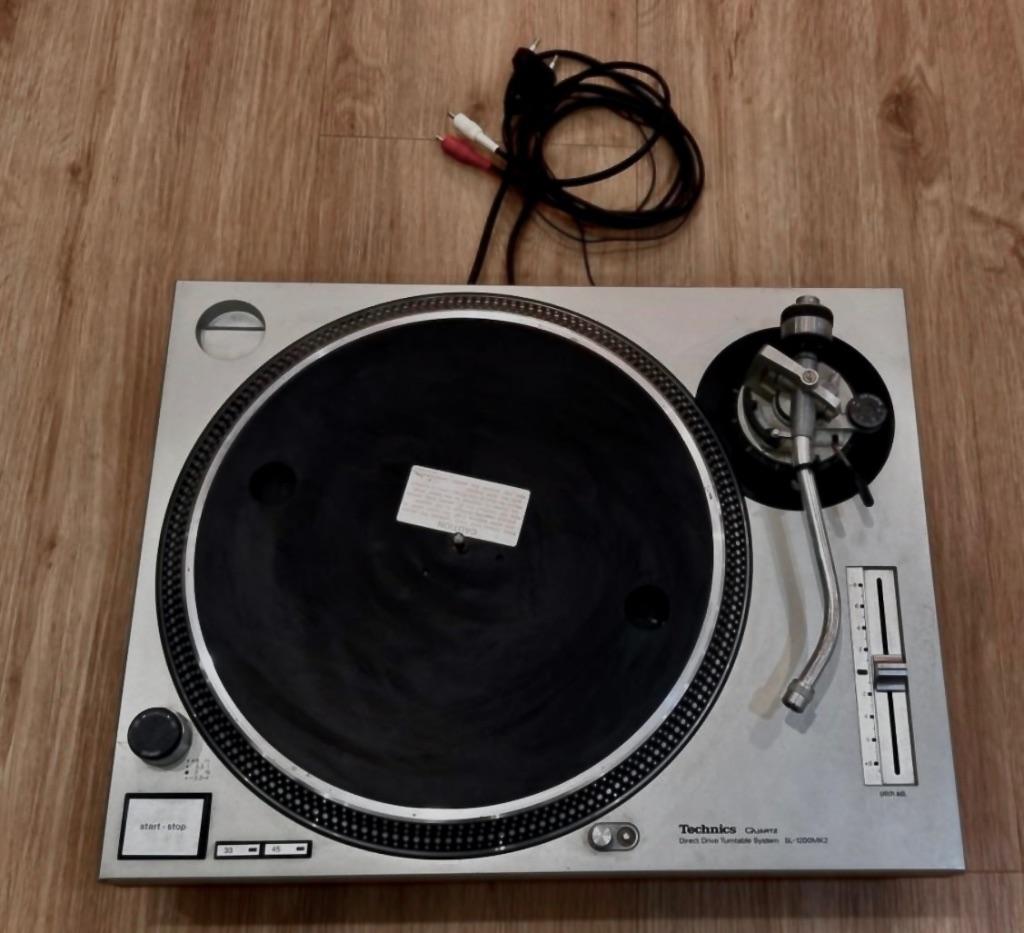 Technics SL1200 MK2 (top conditie), Ophalen, Gebruikt, Pitch-regelaar, Platenspeler