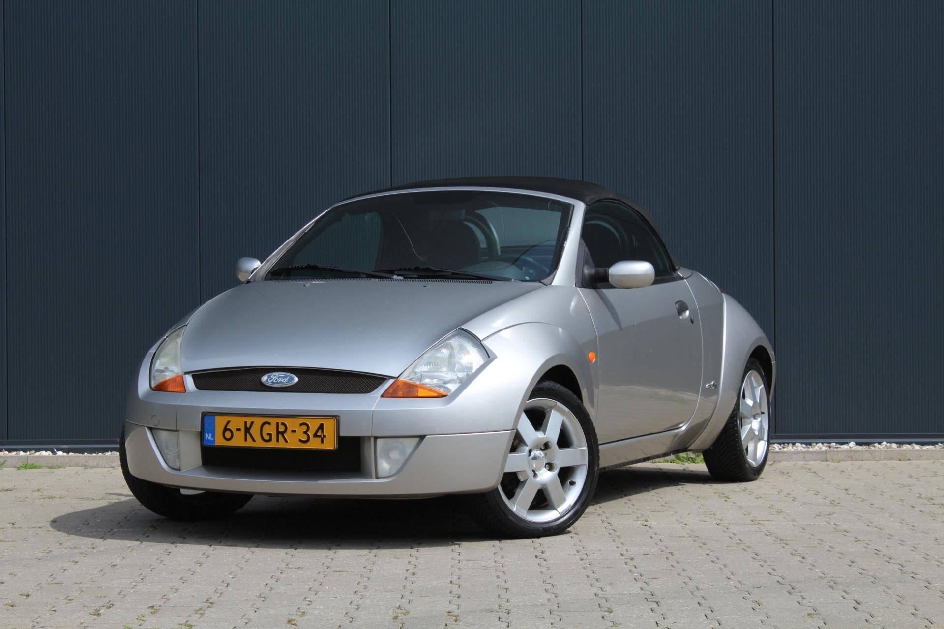 Ford Streetka 1.6 | Airco | Leder | Elektrische ramen | APK, Lederen bekleding, Leder, Bedrijf, Handgeschakeld