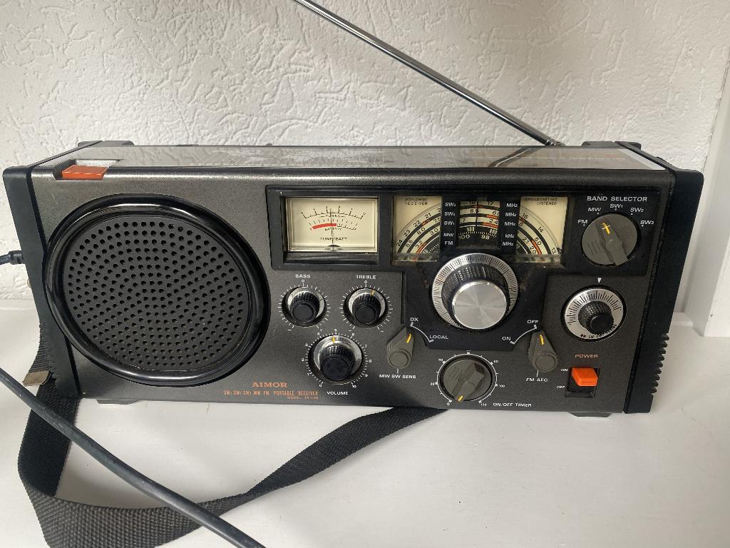 Wereldontvanger, AIMOR TR-105, Audio, Tv en Foto, Radio's, Ophalen, Gebruikt, Wereldontvanger