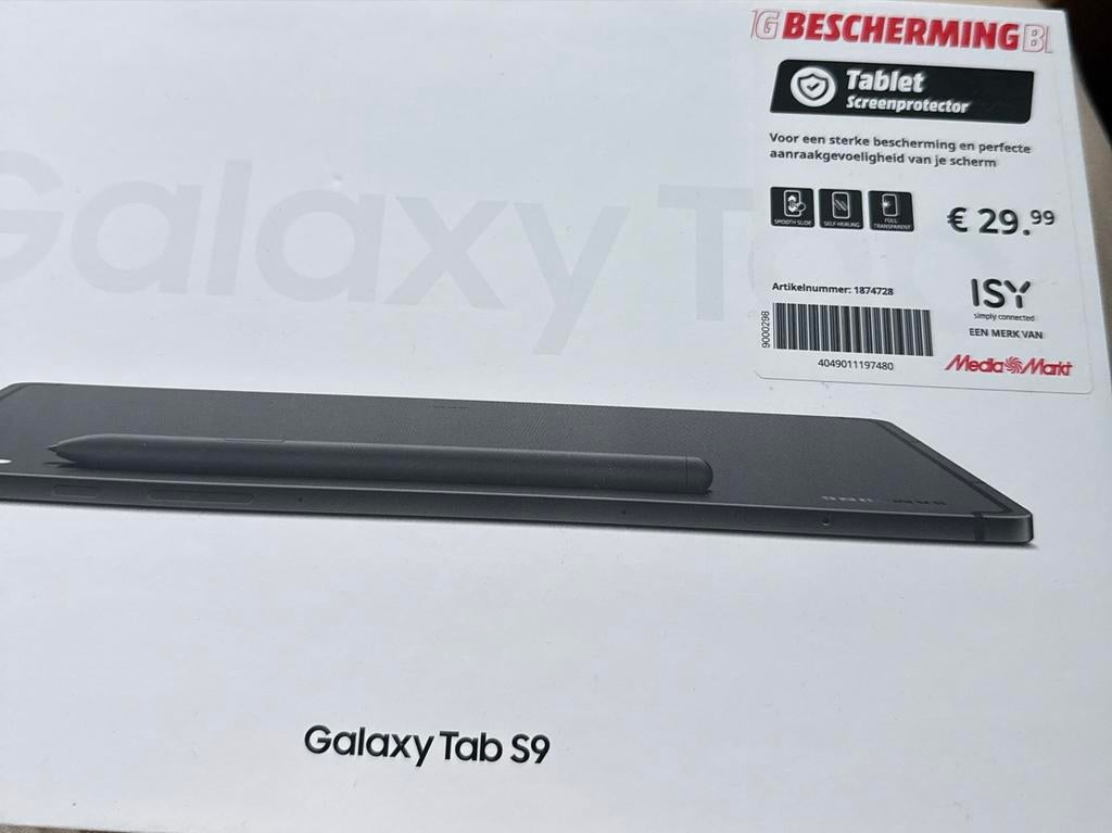Samsung Galaxy Tab S9 11 inch 128GB Zwart Wifi, 11 inch, Nieuw, Ophalen of Verzenden, 128 GB