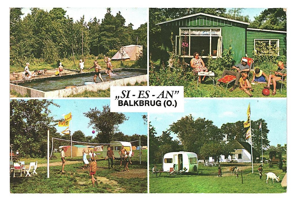 802592 Balkbrug Ov 1969 Si Es An Gelopen met Postzegel, Ophalen of Verzenden, 1960 tot 1980, Gelopen, Overijssel