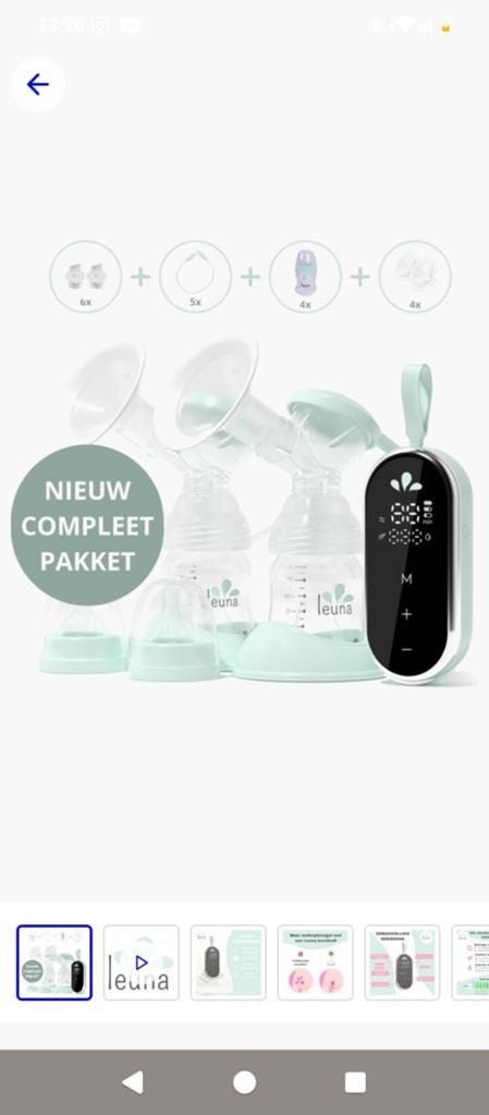 Leuna Comfort Kolfset - Zo goed als nieuw, Ophalen, Zo goed als nieuw