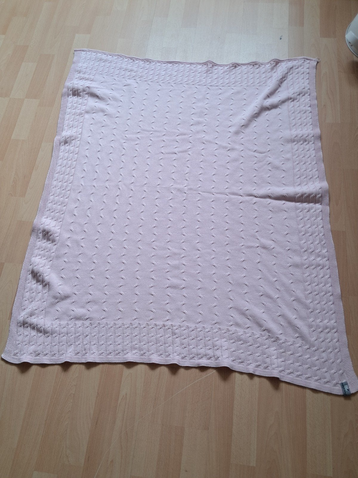 Roze babydeken 100x125cm, Kinderen en Baby's, Dekens, Slaapzakjes en Inbakerproducten, Ophalen of Verzenden