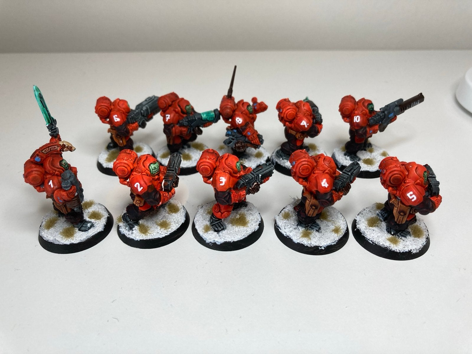 Heartkyn Warriors (2) - Leagues of Votann - Wargaming, Hobby en Vrije tijd, Gebruikt, Figuurtje(s), Ophalen of Verzenden, Warhammer 40000