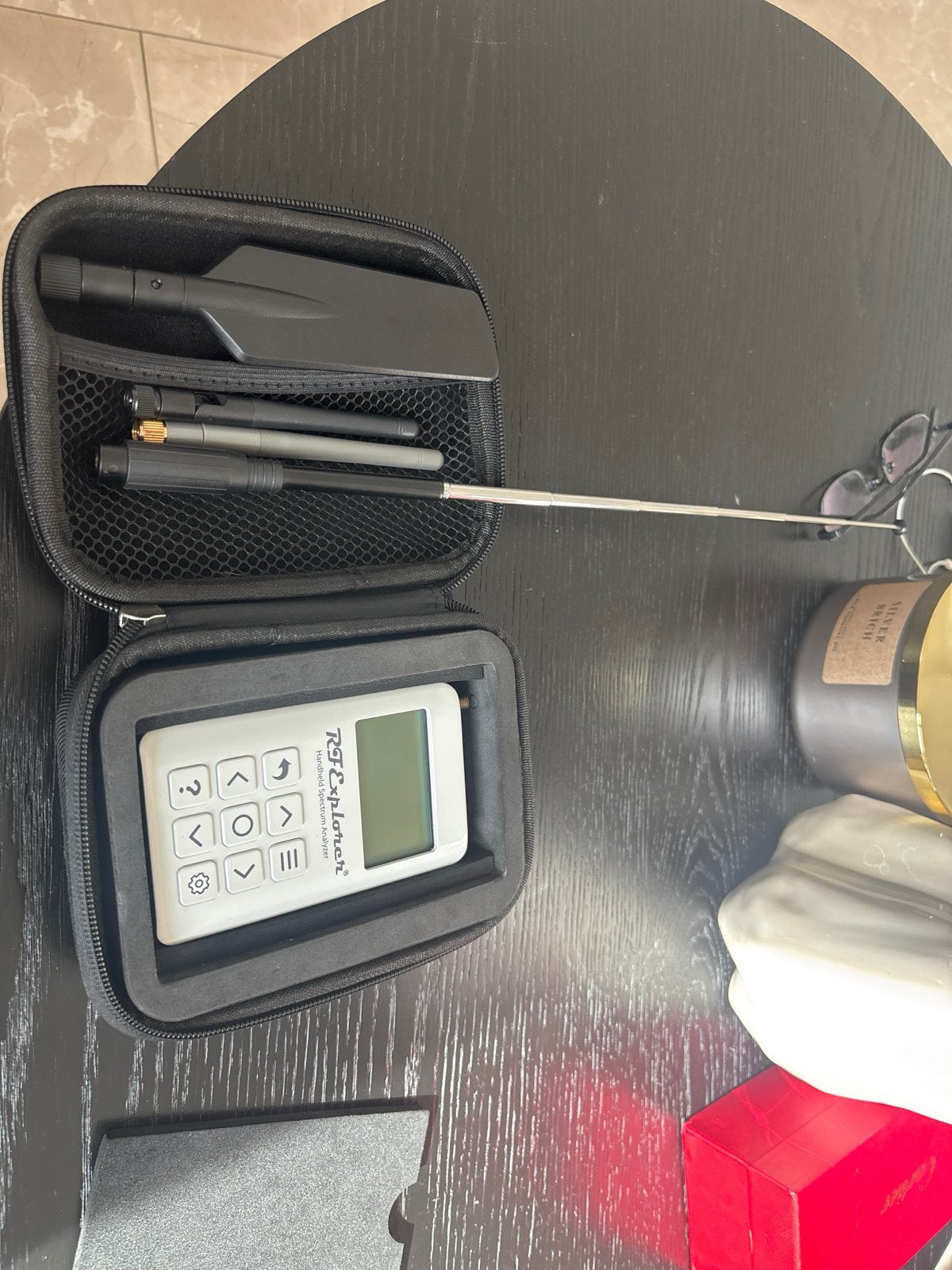 RF Explorer 6G Combo + Spectrum Analyzer met accessoires, Telecommunicatie, Ophalen of Verzenden, Zo goed als nieuw, Toebehoren