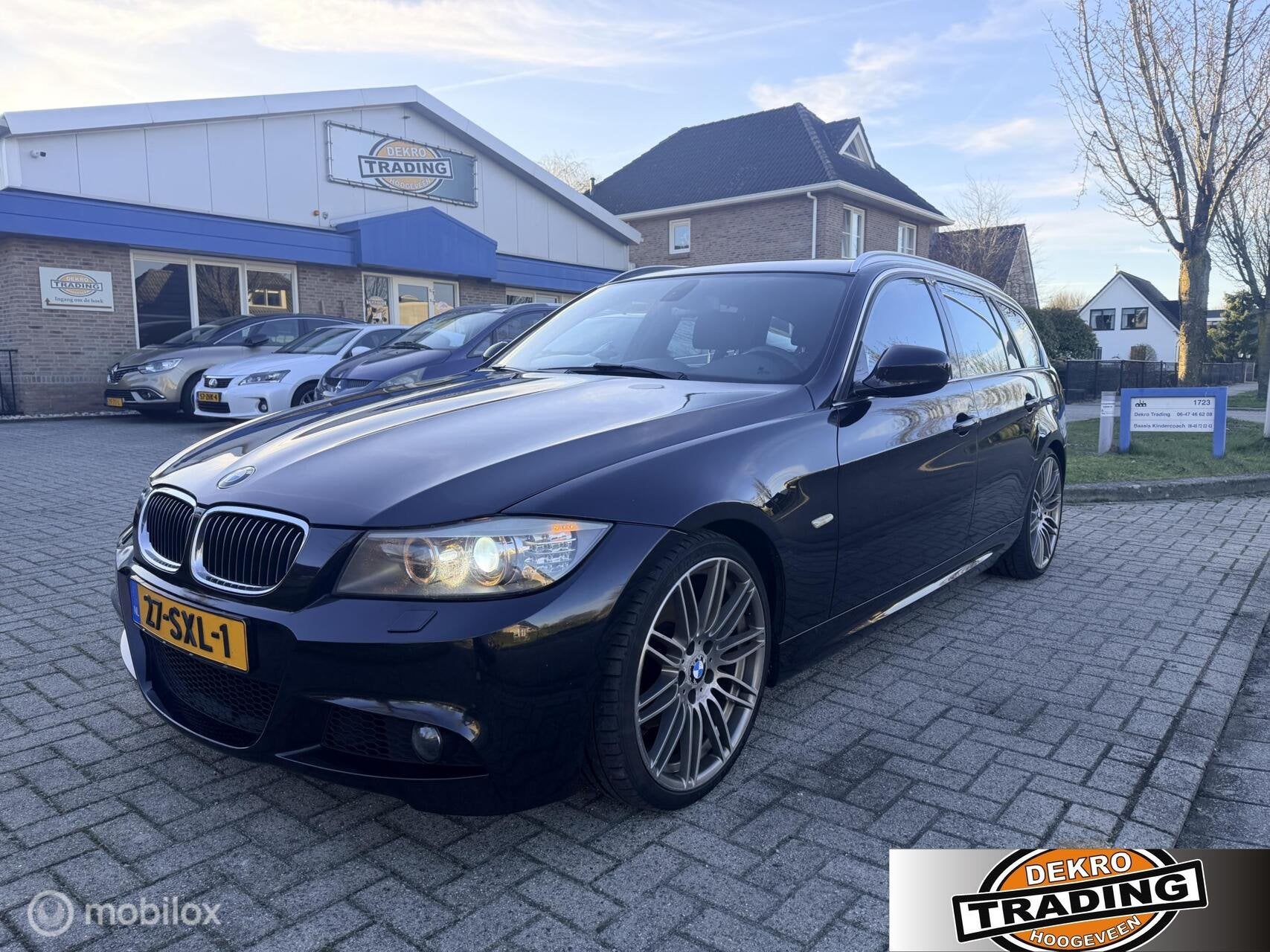 BMW 3-serie Touring 325i Carbon Sport Edition, Achterwielaandrijving, Gebruikt, Zwart, Automatische klimaatregeling