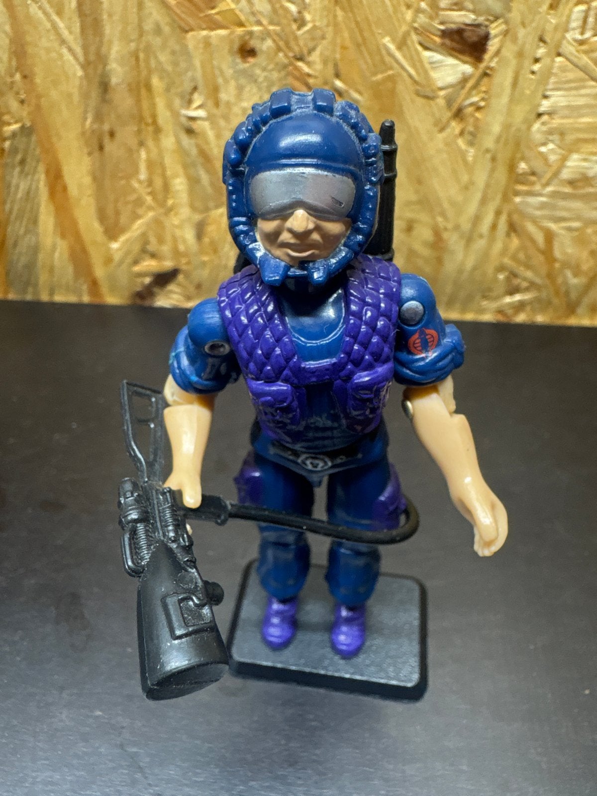 Vintage G.I. Joe Cobra Tele Viper Actiefiguur (1988), Ophalen of Verzenden, Gebruikt