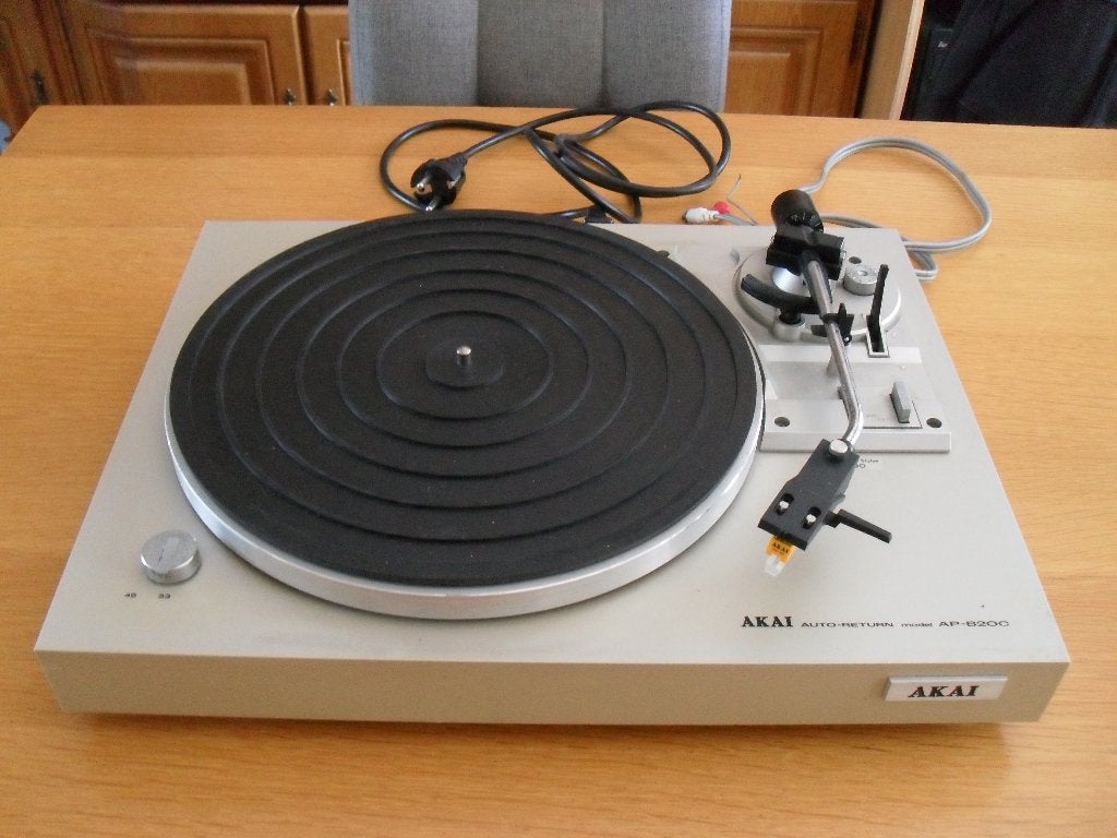 platenspeler, Audio, Tv en Foto, Platenspelers, Ophalen, Gebruikt, Akai