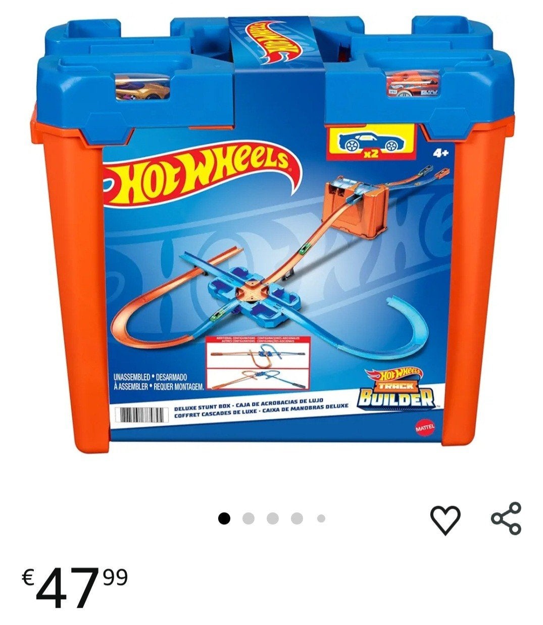 Hotwheels baan, Ophalen, Racebaan, Zelf te bouwen, Hot Wheels