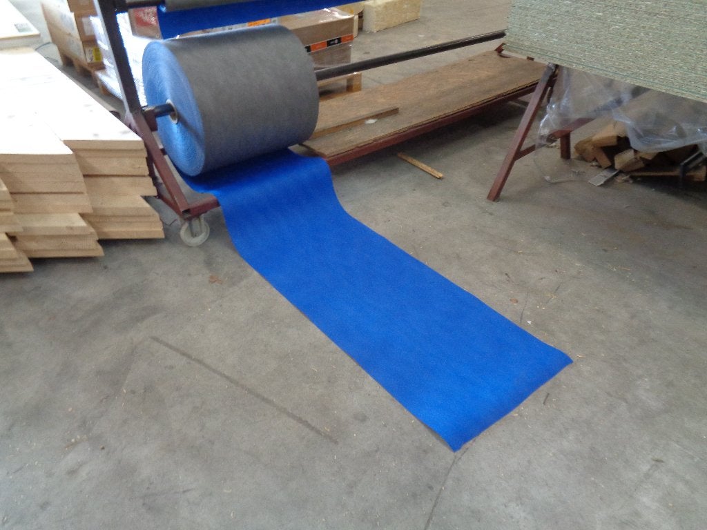 SPINVLIES BLAUW rol van 500m x 55 cm, WATERDICHT, nog NIEUW, Ophalen, Nieuw, 15 m² of meer, Doek