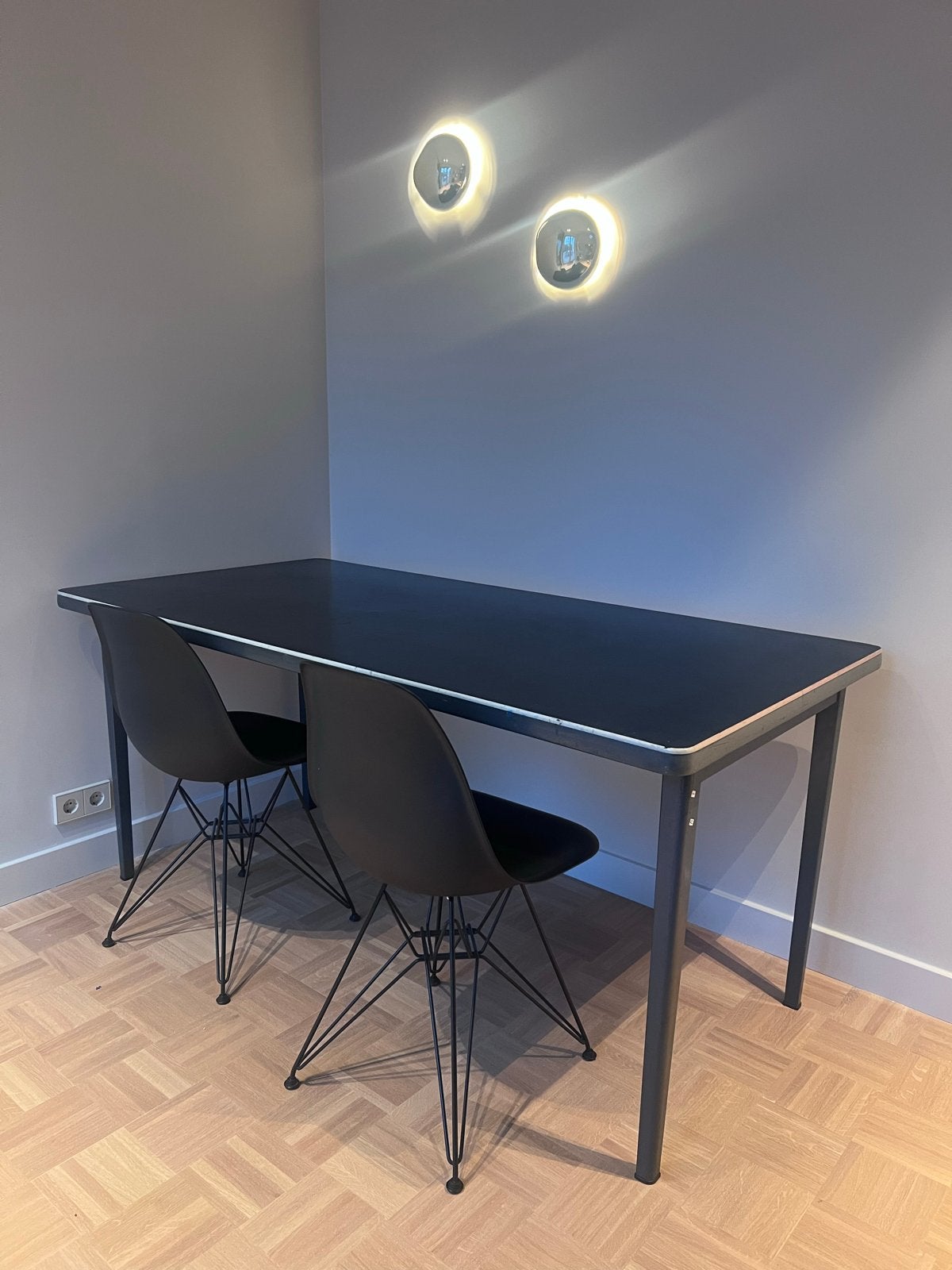 Vintage Gispen tafel - Zwart, Ophalen